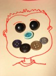 black button eyes